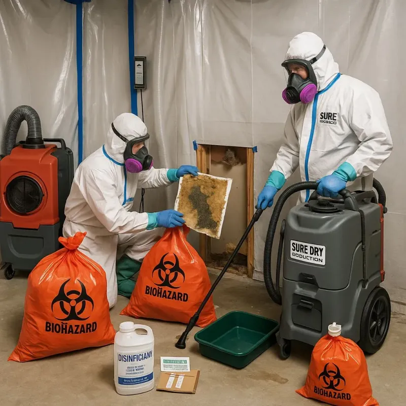 Contaminated Water Handling Protocols process in Lake Dallas, TX