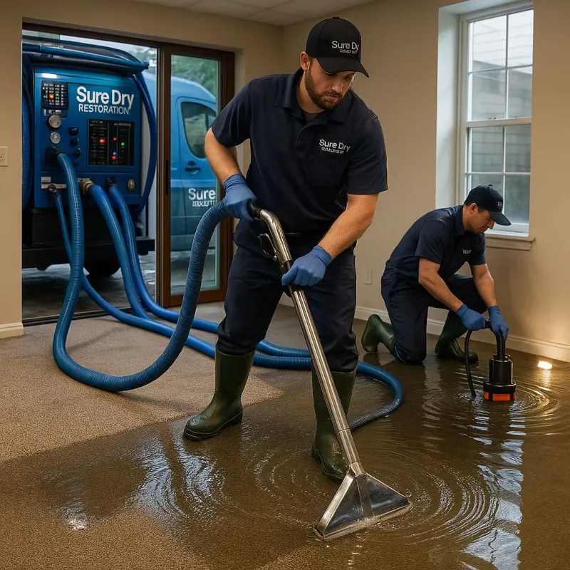 Water Extraction and Removal process in Lake Dallas, TX